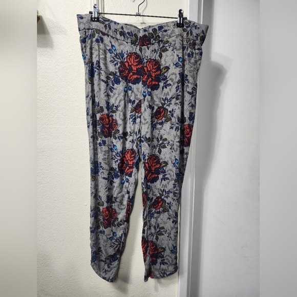 Free People Got Me Twisted Harem Pants Gray - Size XS - Picture 2 of 8